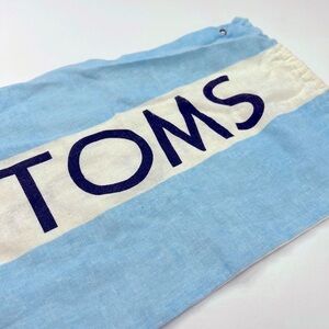 TOMS One for One shoe dust bag